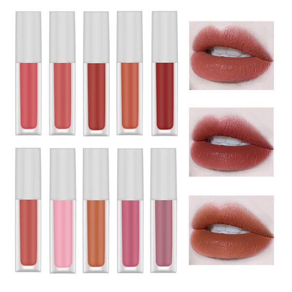 

lip gloss wholesale matte smooth liquid lipstick natural moisturizer waterproof velvet lips makeup custom private label