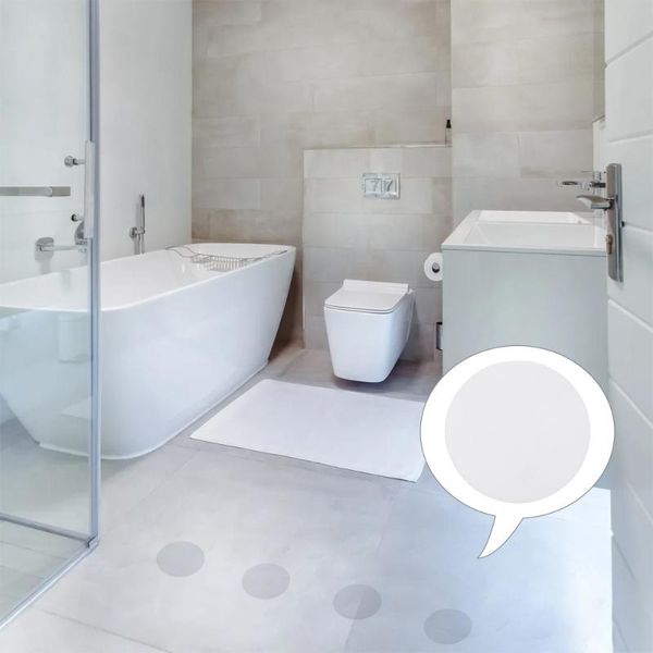 

16pcs skid resistance stickers tape bathroom anti-slip tapes (transparent) bath mats