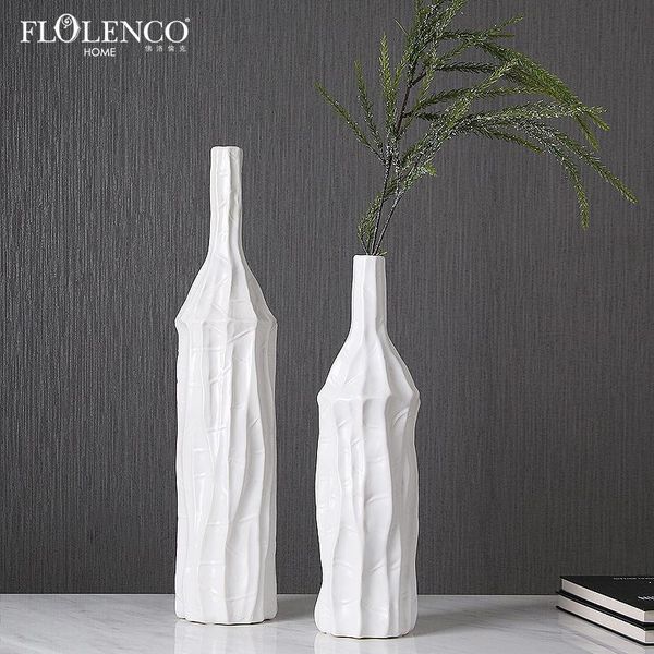 

decorative objects & figurines creative nordic minimalist pointed mouth vase decoration fashion modern room model between household handicra