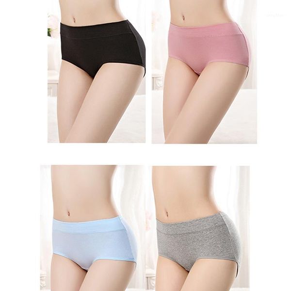 

women's panties 1pcs menstrual period cotton ladies healthy underwear female brief, Black;pink