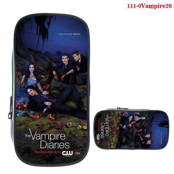 

cosmetic bags & cases beautiful the vampire diaries students stationery bag kids pencil boys girls daily case children's pen
