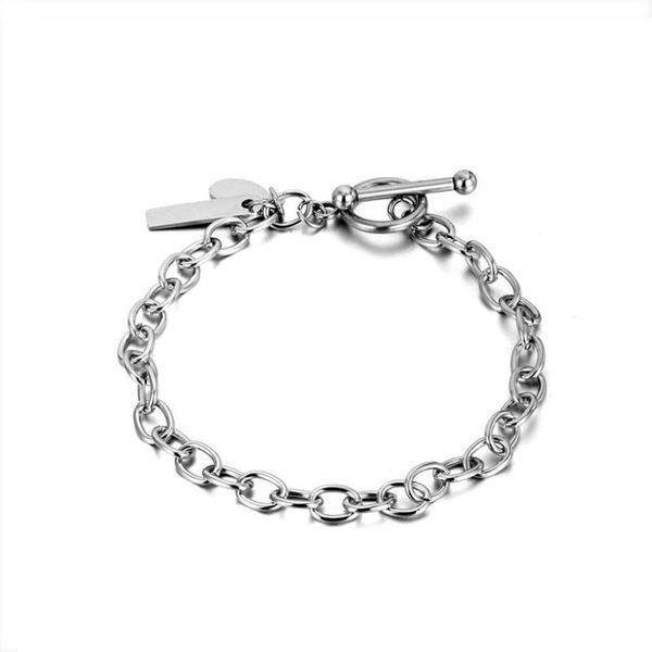 

link, chain personaliz curb cuban link bracelets for men women vintage life charm wristbands girl boy accessories jewelry gifts, Black