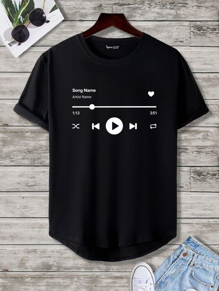 

men letter graphic tee r3ic#, White;black