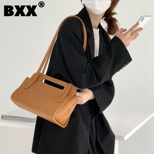 

cross body [bxx] simple solid color pu leather bags for women 2021 summer shoulder bag handbags trending luxury hand hs088