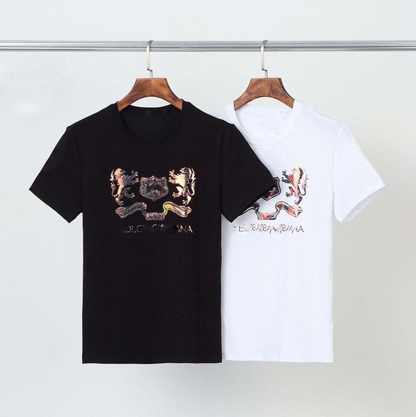 

2021 mens t shirt fashion red heart t shirt printing mens hairdresser short sleeve black white t shirt m-3xl, White;black