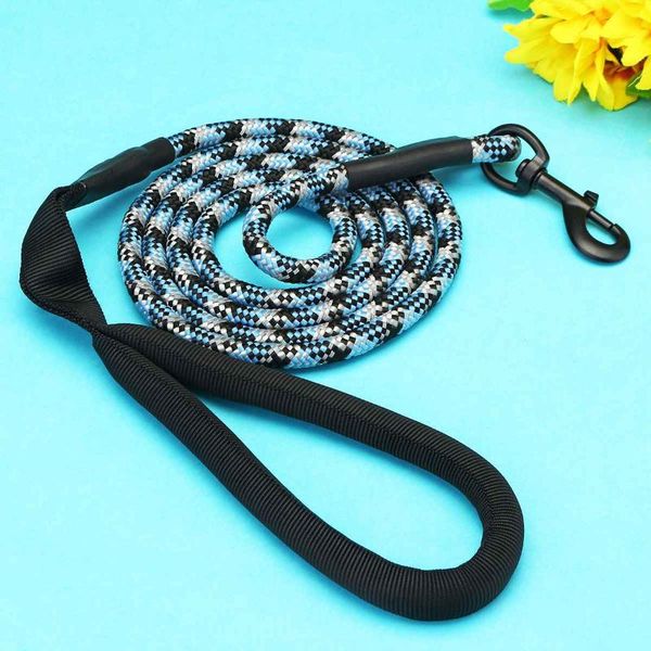 

dog collars & leashes reflective leash leads 180cm nylon pet puppy belt training walking strap rope medium large portable supplies