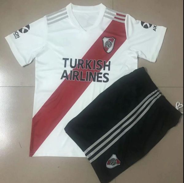 

men's t-shirts kids kit adults 20 21 retro shirt river plate g.martinez quintero pratto borre child riverbed quality, White;black