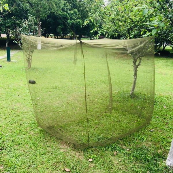 

travel mosquito net portable outdoor single people folding bed (200x90x180cm)