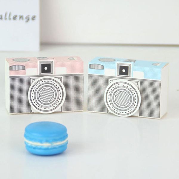 

creative valentine's day cake boxes camera shape wedding anniversary gift decor baby shower snack box party decoration wrap