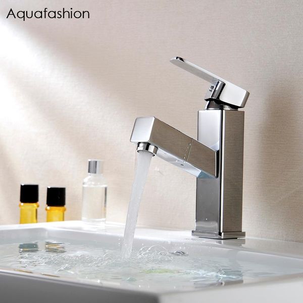

bathroom sink faucets pull out faucet water golden and cold mixer taps basin