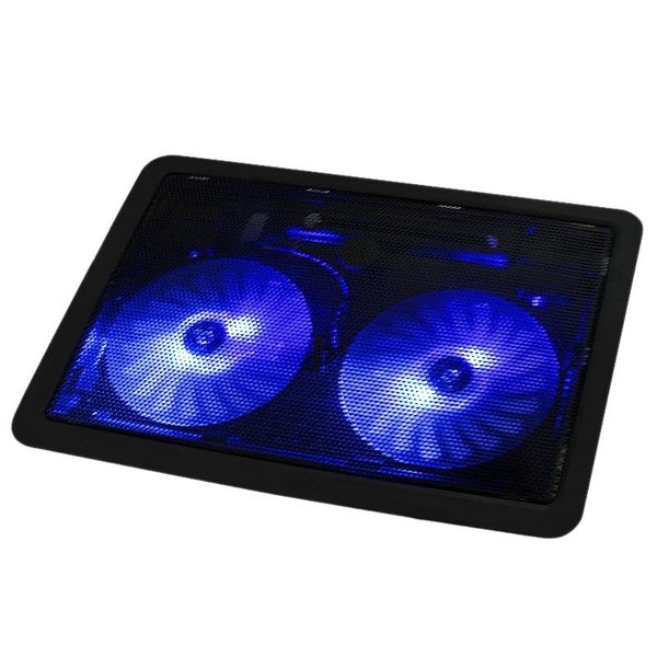 

-na ju gaming lapcooler adjustable speed 2 usb ports and cooling fan pad notebook stand for 12-17 inch pads