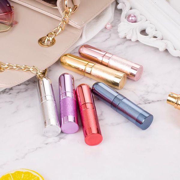 

storage bottles & jars 5ml perfume refillable bottle travel portable fine mist spray empty cosmetic containers