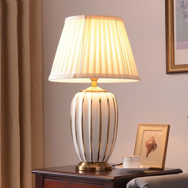

table lamps buy 2 get 20% 40x65cm luxury ceramic lamp for bedroom bedside villa living room sofa large