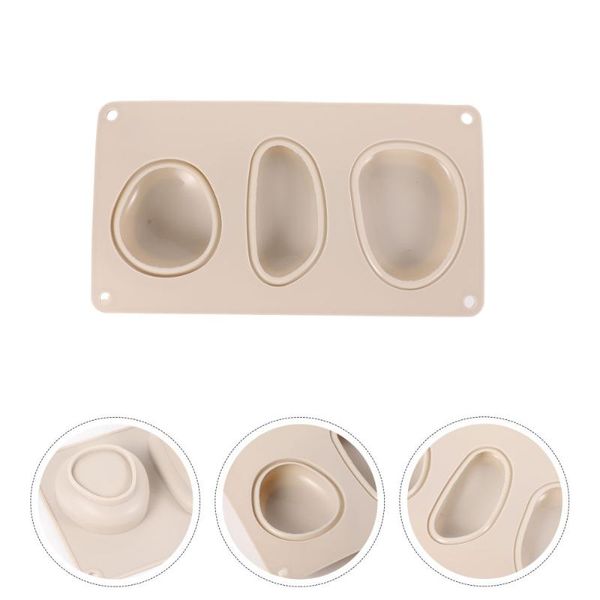 

craft tools 1pc cobblestone shape mold silicone 3d diy soap plaster making
