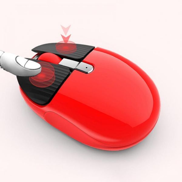 

bluetooth 2.4ghz wireless 1600dpi rechargeable mouse computer accessory mice