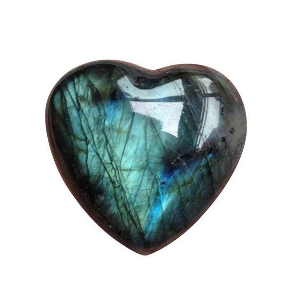 

crystal labradorite palm stone healing pendant heart shaped ocean blue moonstone quartz gemstone stones shape party favor