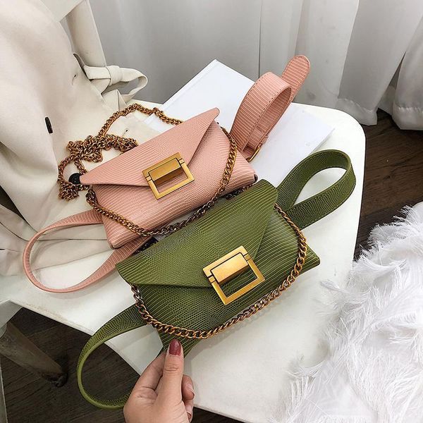 

bag for women 2021 fanny pack ladies new fashion leather waist belt bag mini disco waist bag women's small shoulder bags purse