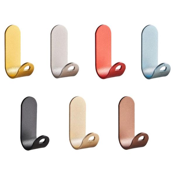 

hooks & rails 7pcs nordic door back hook punk-simple strong