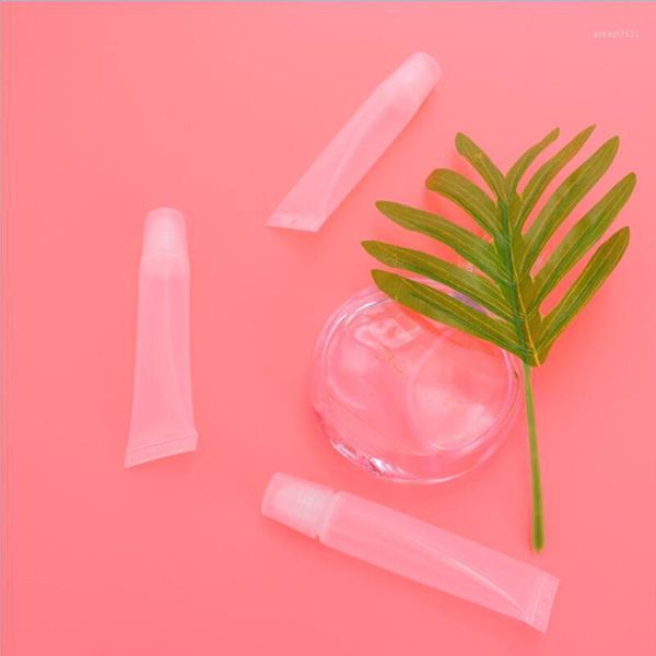 

storage bottles & jars 40pcs 10ml empty lip cream tubes gloss refillable subpackage