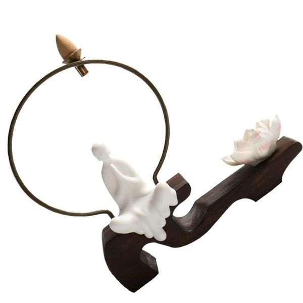 

antique incense holder buddha statue backflow cone burner deskdecor fragrance lamps