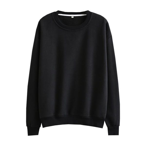 

women's hoodies & sweatshirts women fleece hoodie winter japanese fashion 2021 oversize ladies pullovers warm pocket hooded jacket, Black