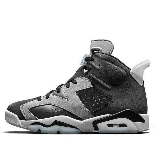 

smoke grey tech chrome 6 6s men basketball shoes carmine quai 54 unc dunk tinker reflective infrared hare black cat dmp sports sneakers58nu