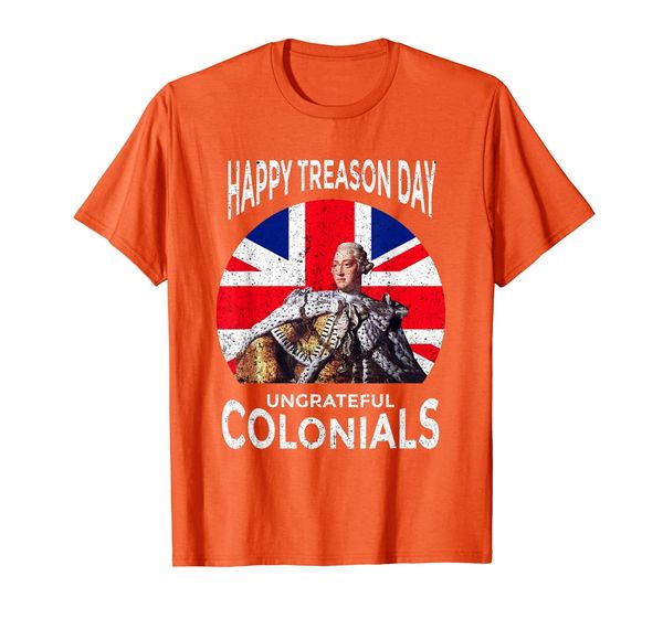 

happy treason day july 4th t-shirt, White;black