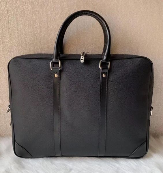 

luxurys designers superior quality fashion business men's briefcase 14 inches notebook computer handbag shoulder office messenger bag