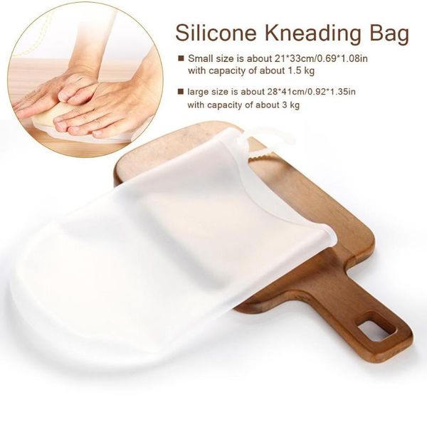

food savers & storage containers reusable bpa bags 100% silicone kneading non-stick fresh pouches for home kitchen tools s