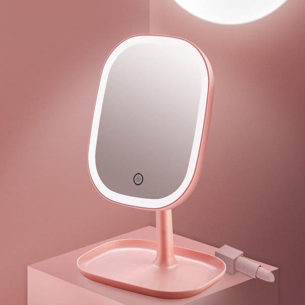 

vanity lights led mirror light makeup charging touch sensor large desksquare rotatable mirrors for bedroom