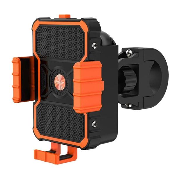 

phone stand with charging treasure storage box, mobile power holder rechargeable for bicycle cell mounts & holders