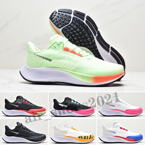 

pegasu 38 shoes barely grey punch black white sneakers chaussures men women foams trainers eur 36-45, White;red