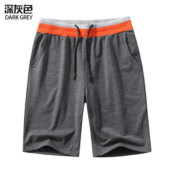 

shorts men mens bodybuilding cotton casual elastic waist regular men's, White;black