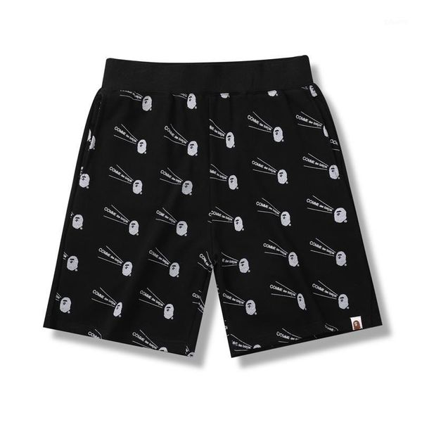 

men's shorts sweatshirt collaboration casual black m-xxl, White;black