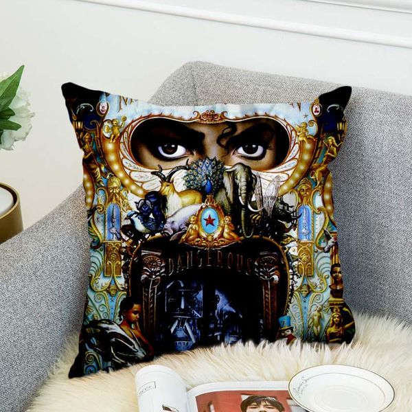 

pillow case michael jackson polyester decorative pillowcases throw cover style-8