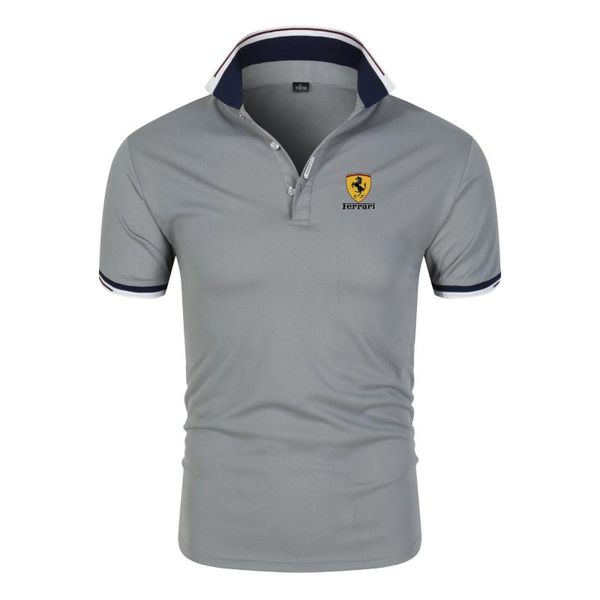 

men's polos 2021 shirt short sleeve summer handsome comfortable fashion solid color h, White;black