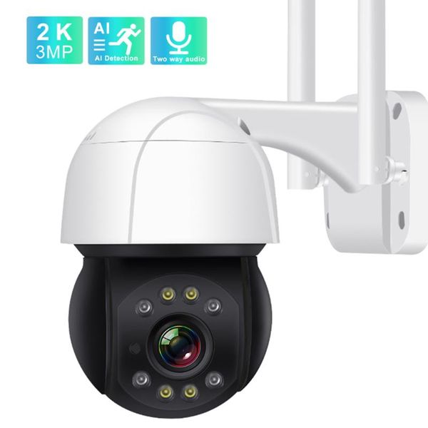 

wireless home security camera outdoor 3mp ultra hd ptz ip wifi 2-way audio night vision auto tracking onvif surveillance cameras