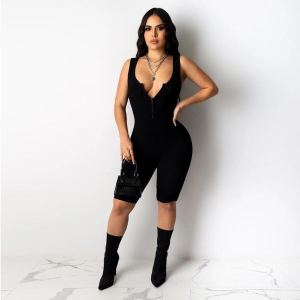 

style plus size trousers custom palazzo pants long jumpsuit women solid rompers one piece wide leg women's jumpsuits &, Black;white