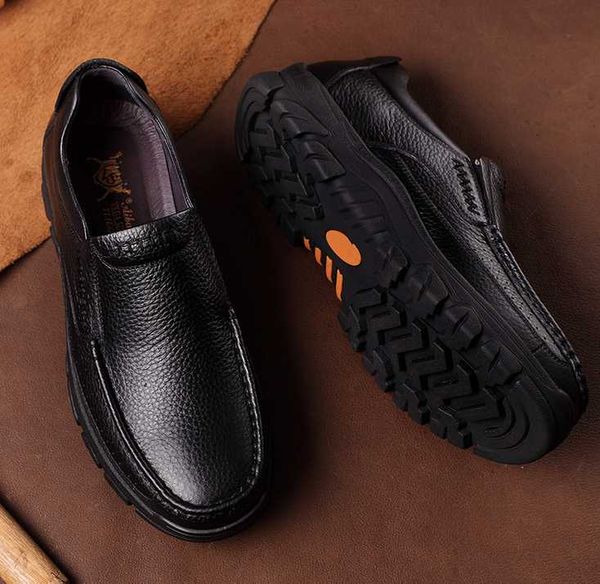 

dress shoes 2021 arrival men classic leisure leather oxford, Black
