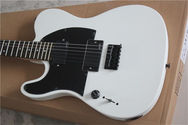 

custom version white active pickup electric guitar can be customized