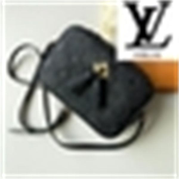 

x8bc m44593 black embossed leather crossbody bag women handbags iconic handles shoulder tote cross body bag, Blue;pink