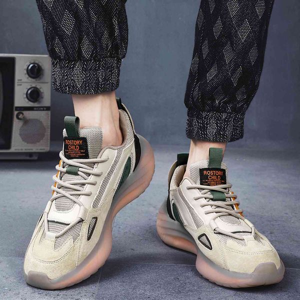 

casual sho men's autumn sports casual comfortable and breathable dad travel