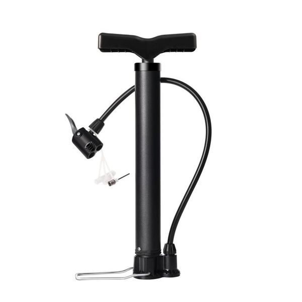 

bike pumps bicycle floor pump with hose storage seat detachable handle gas needle foldable pedal tool