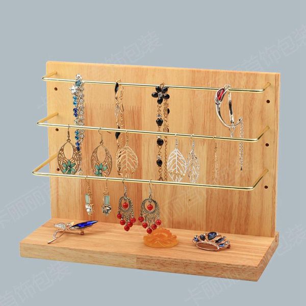 

jewelry pouches, bags jewellery packaging earring stands necklace chains for bracelet organizer storage holder showcase wooden, Pink;blue