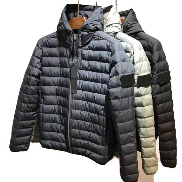 

cptoney astone is lan d men's down & parkas designer hooded jacket, Black