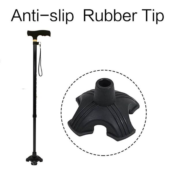 

trekking poles 19/22mm crutch pad rubber toe self-standing thick anti-skid wear-resistant head