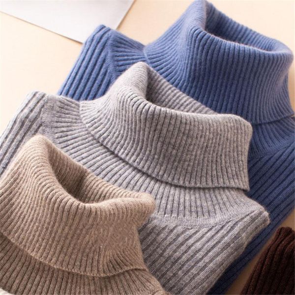 

women's sweaters women turtleneck autumn winter solid color slim basic pullover soft knit sweater warm jumper0994, White;black