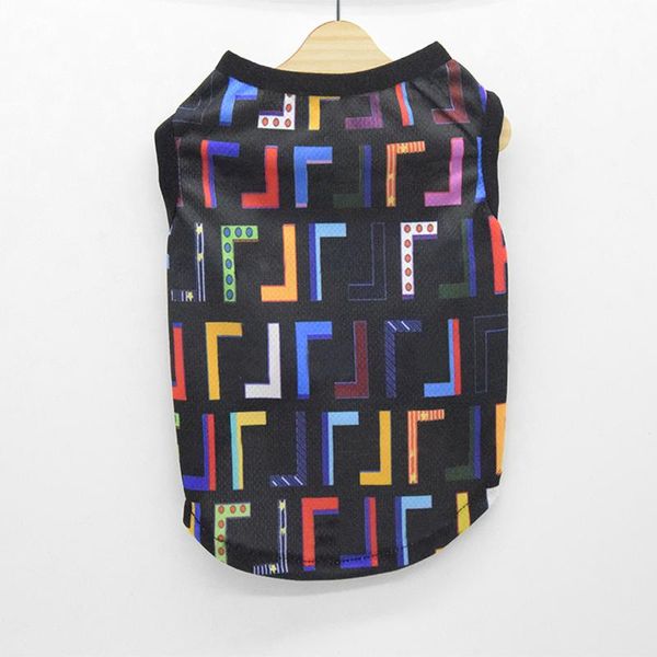 

dog apparel pet clothes for small dogs dollar print spring summer puppy cat cotton t-shirt cool vest clothing chihuahua pug shirts