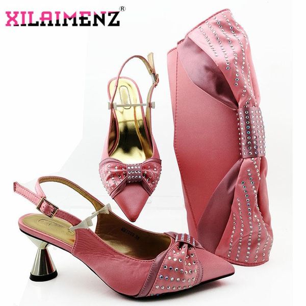 

dress shoes nigerian ladies matching shoe and bag material with pu african bags set for party women, Black