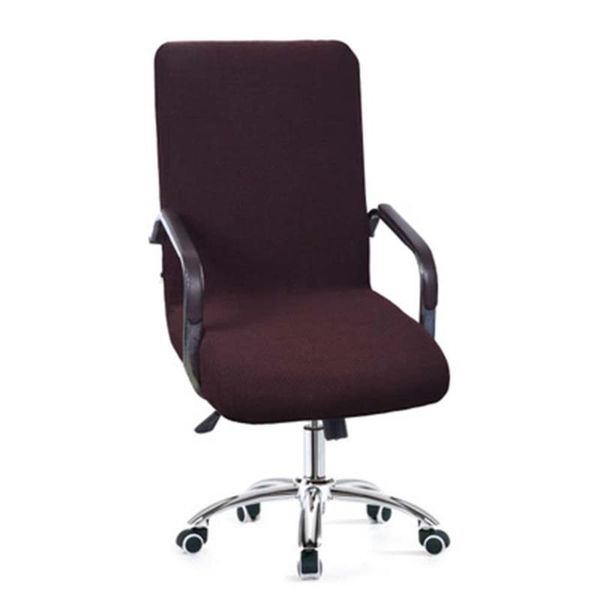 

chair covers polyester cover computer swivel seat slipcover waterproof elastic